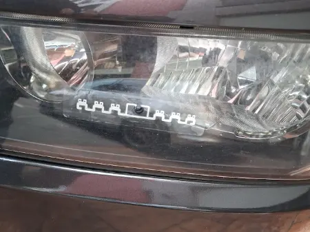 Bala's car with VEP tag installed