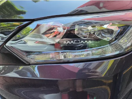 Yasar's car with VEP tag installed