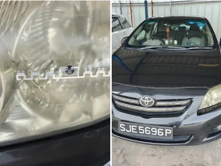 Teo's Toyota with VEP tag installed